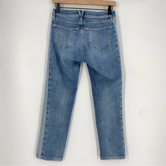 Vineyard Vines Two Tone High Rise Straight Jeans - Picture 8 of 8